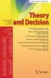 New article of Francesca Pacotto, Simone Righi and Károly Takács been published in Theory and Decision