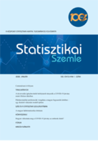 Kmetty Zoltán cikke megjelent a Statisztikai Szemle 2022. februári számában